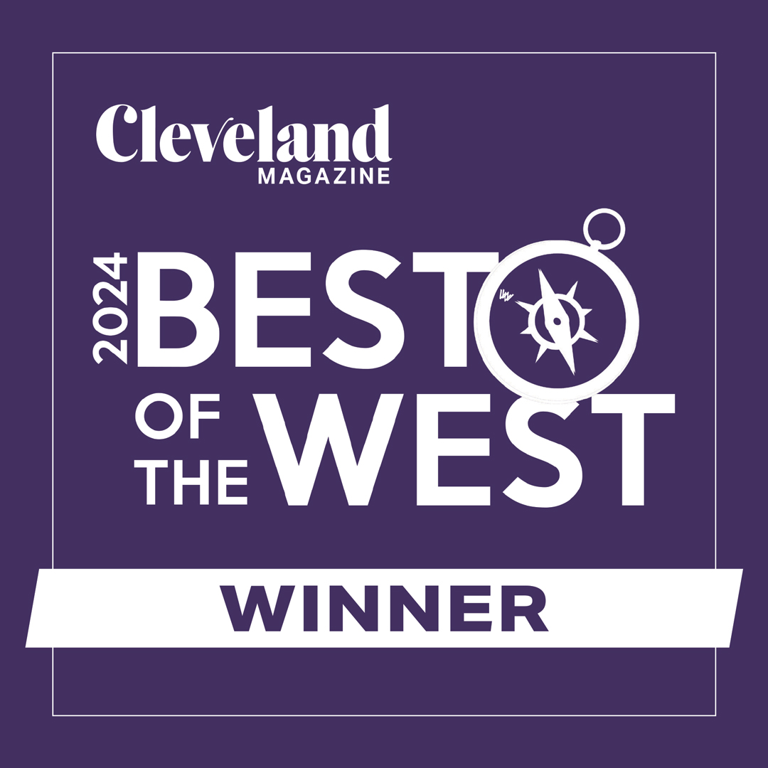 Cleveland Magazine's Best of the West Winner for 2024